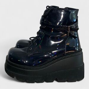 1218 Die With Your Boota On Goth Boots